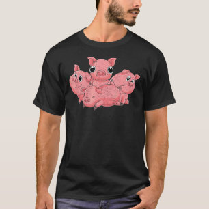 Camiseta Suíno-Fazenda-pomar-de-porco