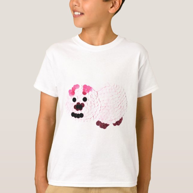 Camiseta Suíno Rosa (Frente)