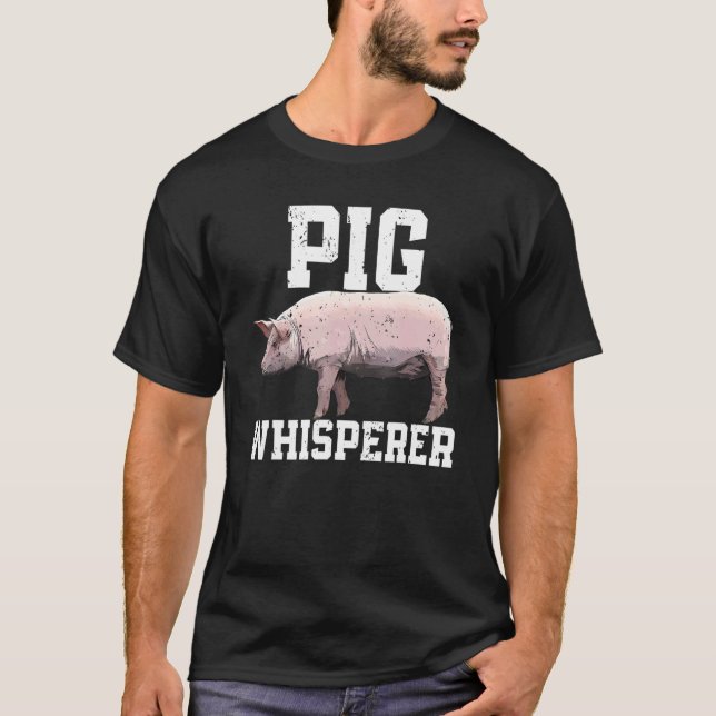 Camiseta Suíno Suspiro Animais de Criação (Frente)