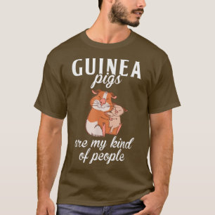Camiseta Suínos bonitos são o meu tipo de Pessoas