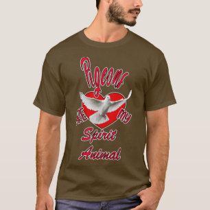 Camiseta Suínos, "Spirit Animal"