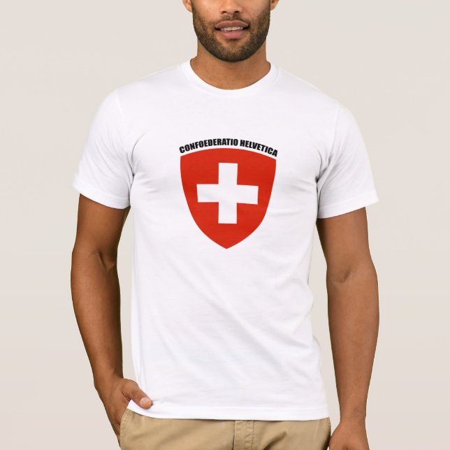 Camiseta Suisse: Confoederatio Helvética (Frente)