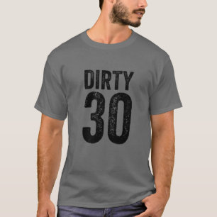 Camiseta Suja 30 aniversário de 30 anos 1991
