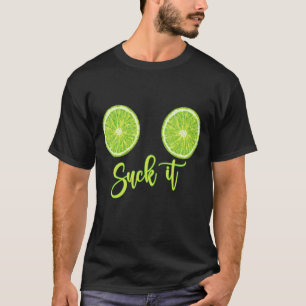 Camiseta Suja-o Limão verde mexicano Lemon Love 2