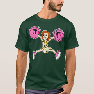 Camiseta Sujeira ou presente de Cheerleader bonito para cad