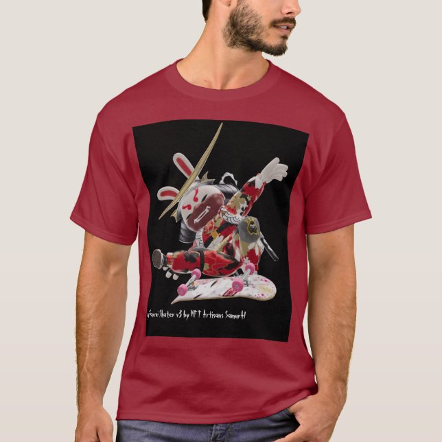Camiseta Suji Samurai Skater v3 Tri-Blend Shirt (Frente)