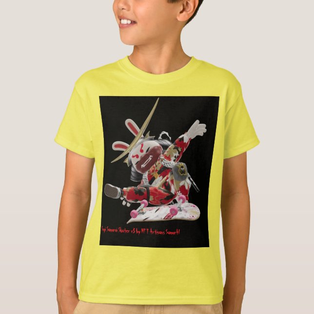 Camiseta Suji Samurai Skater v3 Tri-Blend Shirt (Frente)