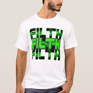 Camiseta SUJIDADE baixa do DJ do electro delírio de Dubste