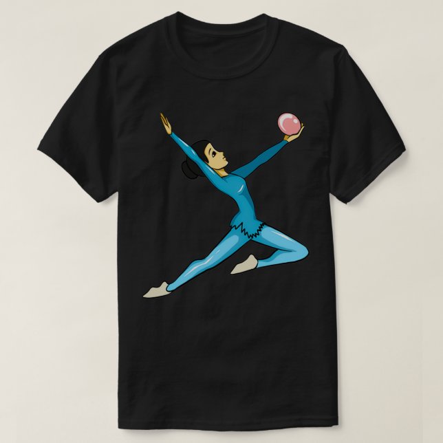 Camiseta Sujidade Clássica da ginástica (Frente do Design)