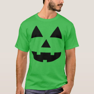 Camiseta Sujidade do rosto da abóbora