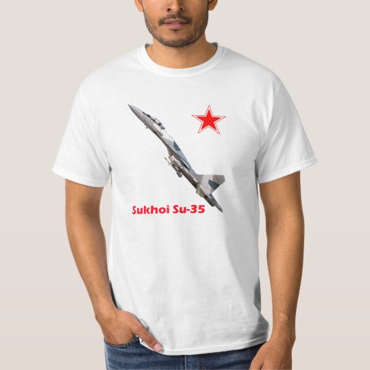 Camiseta Sukhoi Su-35 Super Flanker