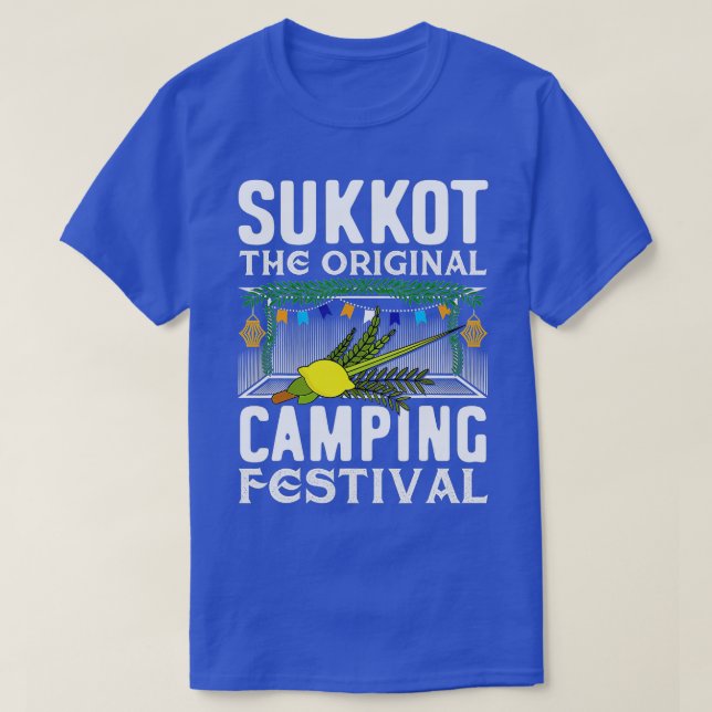 Camiseta Sukkot O Festival Original De Campanha Sukkah Jude (Frente do Design)