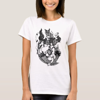 CAMISETA SUL ASIÁTICO ART DEUS MERMAID