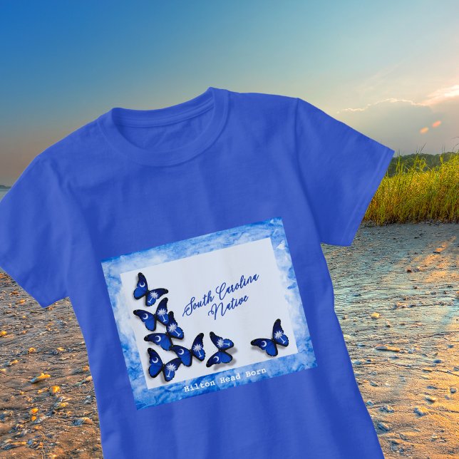Camiseta Sul Carolina Nativa Hilton Head Nascer Lowcountry (Criador carregado)