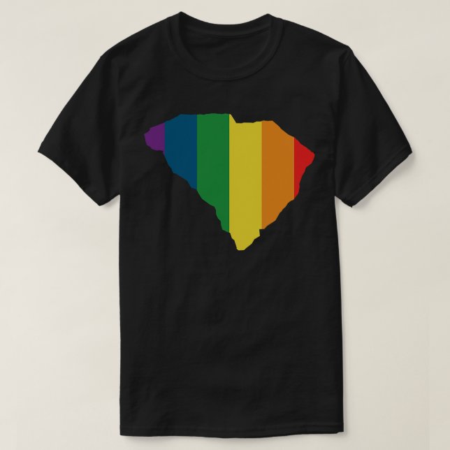 Camiseta Sul olina State Rainbow (Frente do Design)