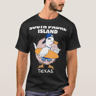 Camiseta SUL PADRE ISLAND TEXAS Surfing Vintage Seagull R