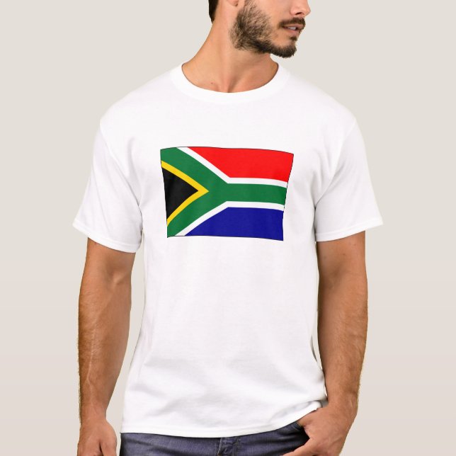 Camiseta Sul - t-shirt e presentes africanos da bandeira (Frente)
