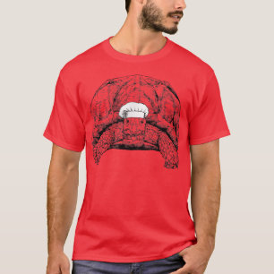 Camiseta Sulcata Tortoise Animal Chef Cook Engraçado Cozinh