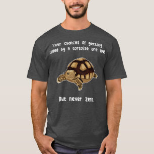 Camiseta Sulcata Tortoise Nunca Zero