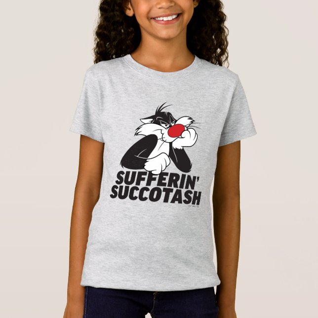 Camiseta Sulking SYLVESTER™ "Soffferin' Succotash" (Frente)