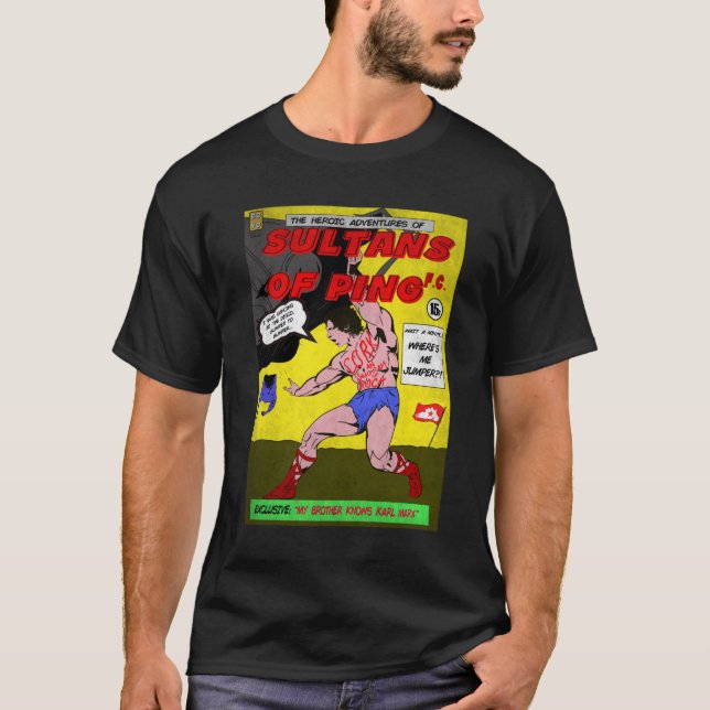 Camiseta Sultans of Ping F.C. Comic  (Frente)