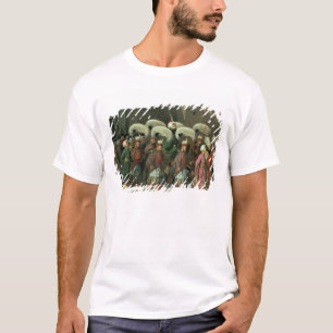 Camiseta Sultão Mahmud II na procissão, 1809