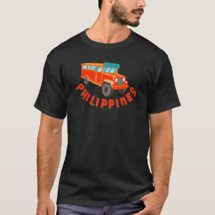 Camiseta Sumário das Filipinas para homens e mulheres 1