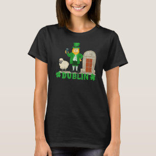 Camiseta Sumário de Dublin City Ireland para homens e mulhe