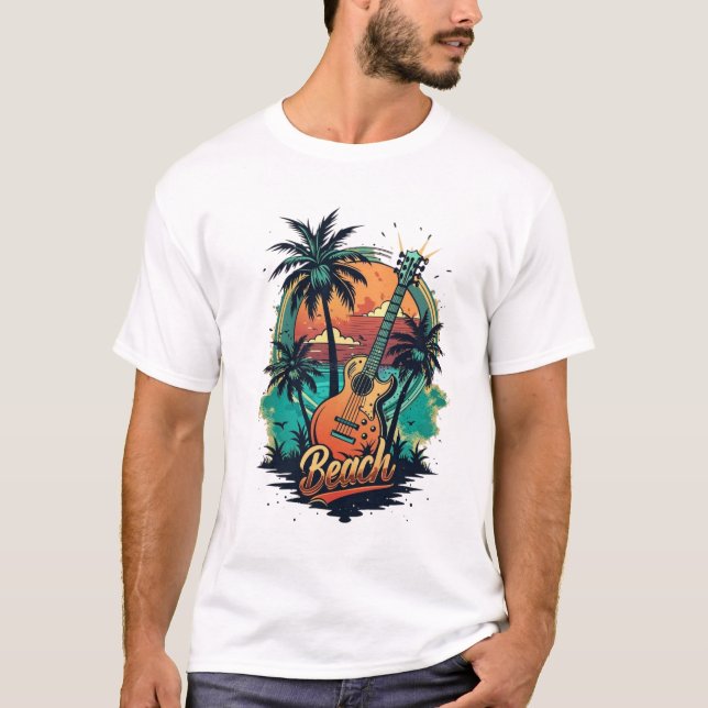 Camiseta Summer_69 T-Shirt - Rock Out in Style! 100% Cotton (Frente)