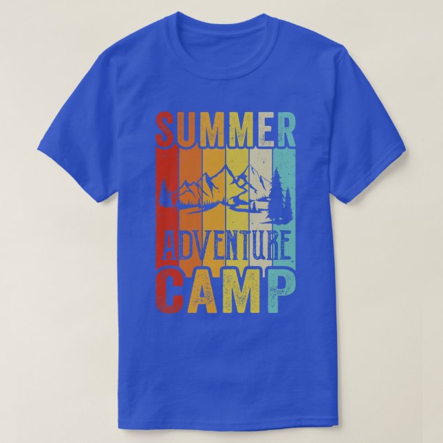 Camiseta Summer Adventure Aguarda Camper (Frente do Design)