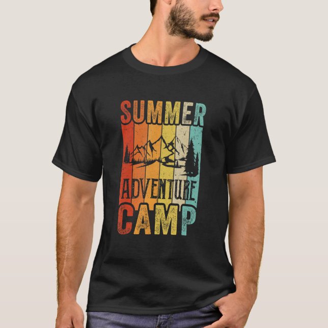 Camiseta Summer Adventure Aguarda Camper (Frente)