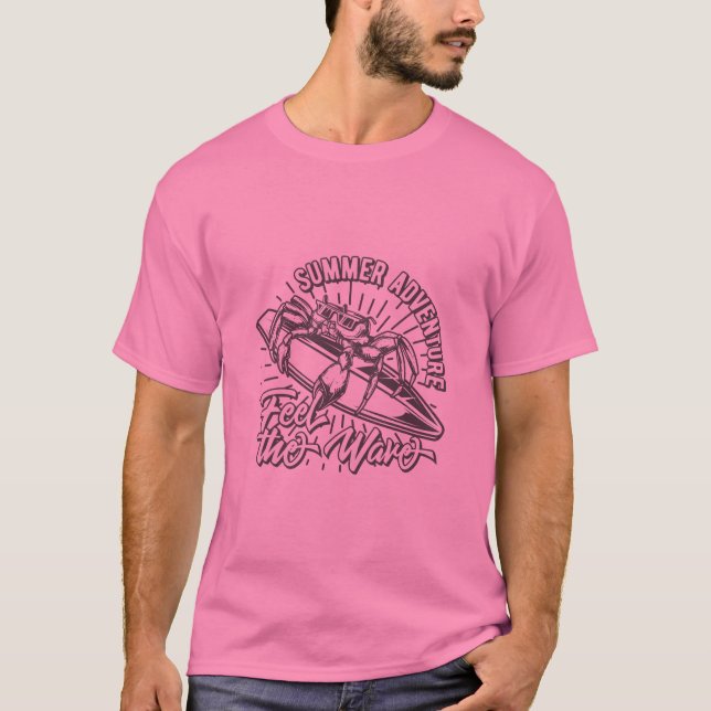 Camiseta Summer Adventure Surf (Frente)