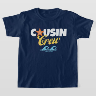 Camiseta Summer Beach Cousin Crew Matching