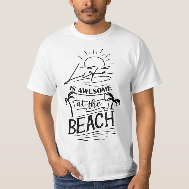 Camiseta Summer Beach Design (Frente)