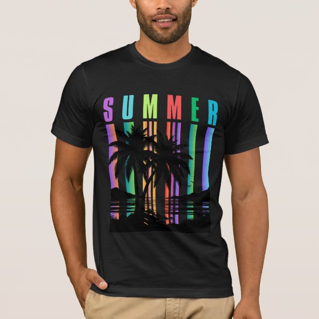 Camiseta Summer Beach Paradise T-Shirt (Frente)