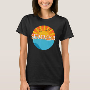 Camiseta Summer Beach Sunset