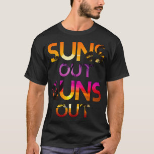 Camiseta Summer Beach Tanques Engraçado Sois Out Guns Out