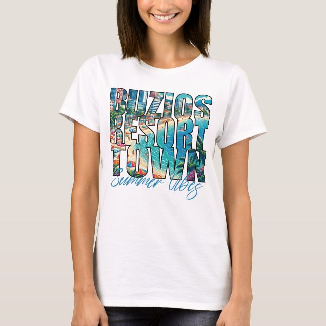 Camiseta Summer Beach Vacching Family Group Tee (Frente)