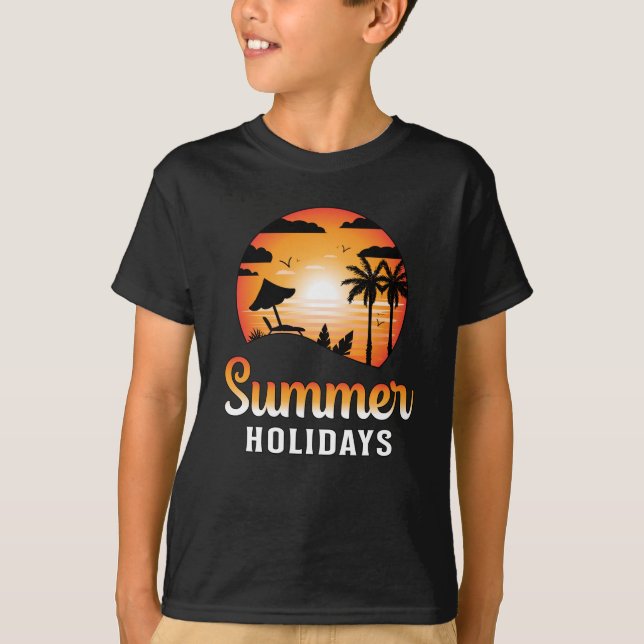Camiseta Summer Beach Vacing Sea Surf Legal Sun Funny Gift (Frente)