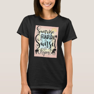 Camiseta Summer Beach Vacing & Sunrise Sunrise Rep
