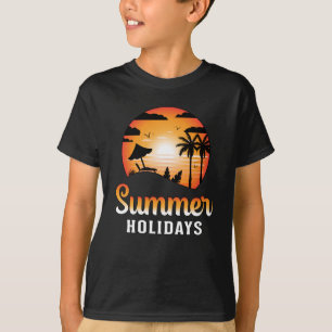 Camiseta Summer Beach Vacting Surf do mar Legal Dom Engraç