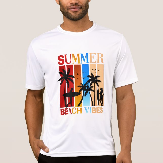 Camiseta Summer Beach Vibes (Frente)