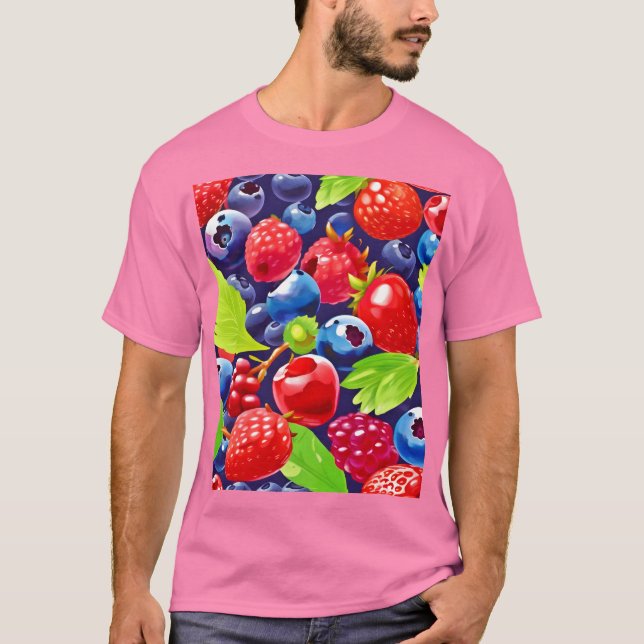 Camiseta Summer Berry Medley (Frente)