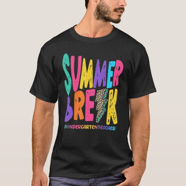 Camiseta Summer Break Jardim Infantil Sub Leopard Te (Frente)