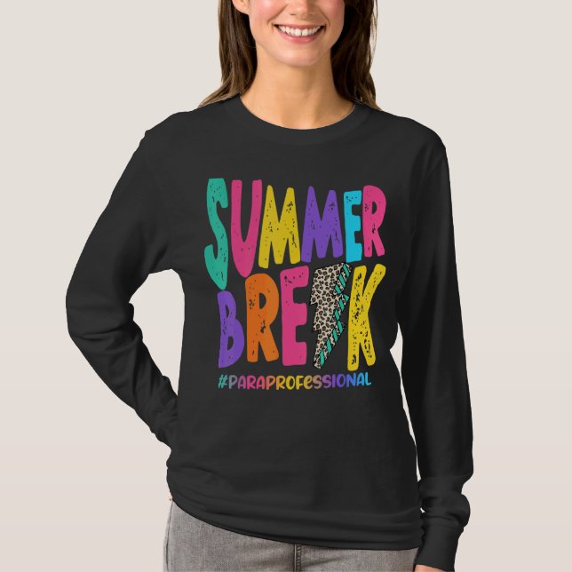 Camiseta Summer Break Paraprofessionnelle Salto (Frente)