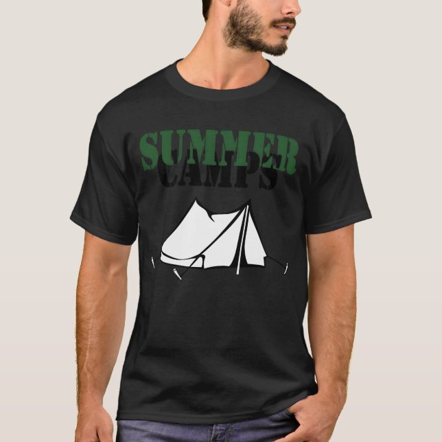 Camiseta Summer camps friends (Frente)