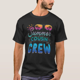 Camiseta Summer Cousin Crew Beach Cruw Sunglass Family