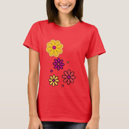 Camiseta Summer Daisy Floral Women