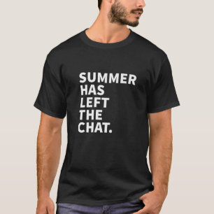 Camiseta Summer Deixou O Chat Summer Personalizado