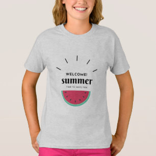 Camiseta Summer É Minha Época Melancia T-Shirt